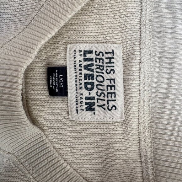 American Eagle Fitted Crew Neck 'Paris' Sweater - Picture 3 of 3